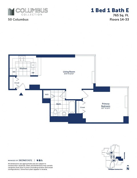 the typical floor plan of the residence